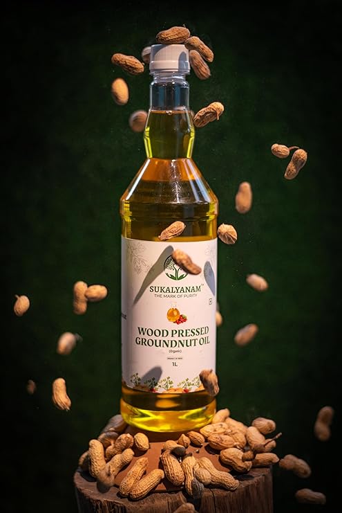 Wood Pressed Ground Oil 1 Litre